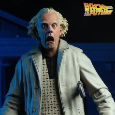 Figura Doc Brown 18 cm Neca Ultimate Back To the Future (Regreso al futuro)