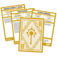 DUNGEONS & DRAGONS: CARTAS DE CONJUROS. CLÉRIGO