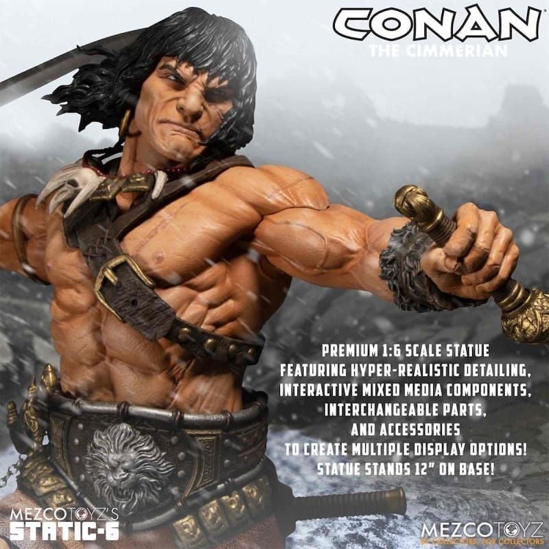 Conan The Cimmerian Static Six estatua 30,5 cm 25/02/22