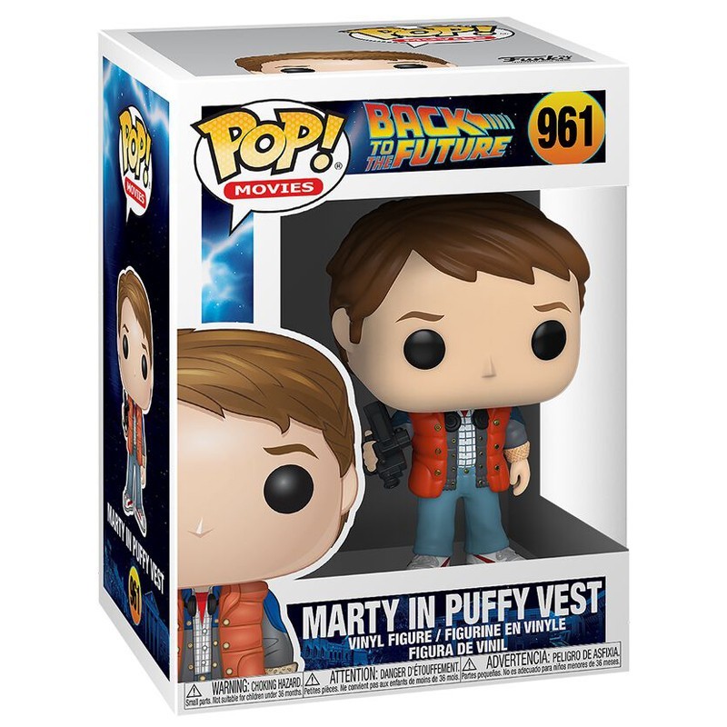 Funko Pop! 961 Marty in Puffy Vest (Regreso Al Futuro)