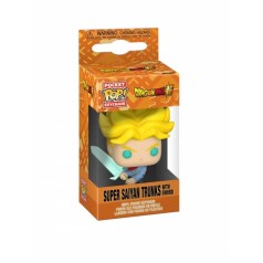 SS Trunks con espada Pocket Pop Keychain! llavero 4 cm (Dragon Ball Super)