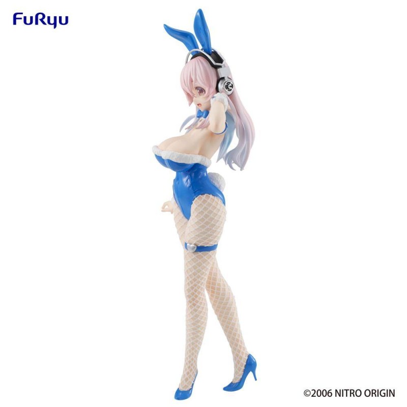 Super Sonico Blue Rabbit BiCute Bunnies figura 30 cm