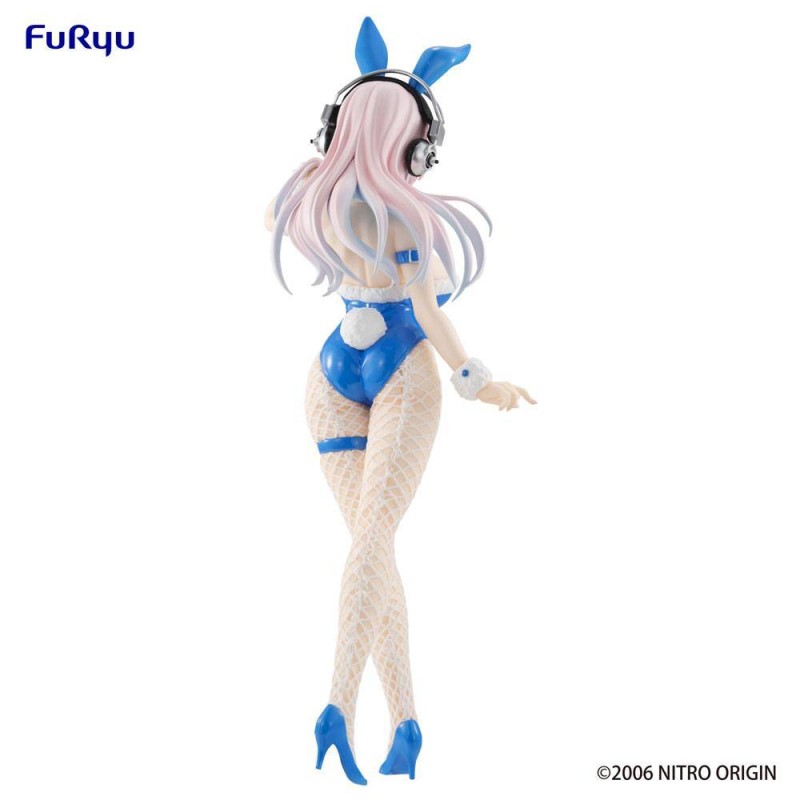 Super Sonico Blue Rabbit BiCute Bunnies figura 30 cm