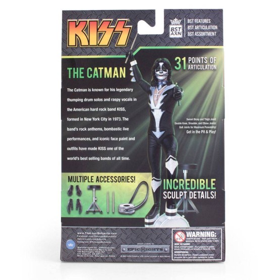 The Catman KISS Destroyer Tour Figura 13 cm BST AXN