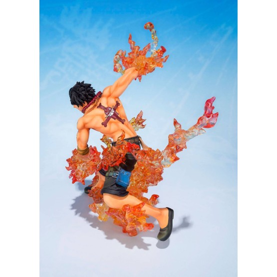 Portgas D. Ace One Piece Figuarts Zero Brother's Bond figura 16 cm