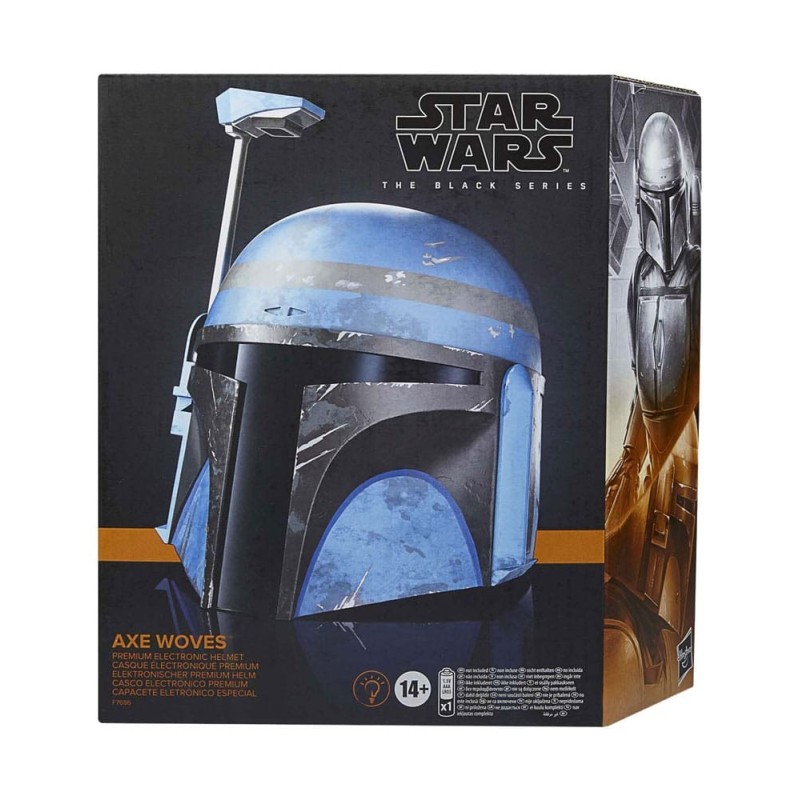 Casco Axe Woves The Black Series SW: The Mandalorian Réplica