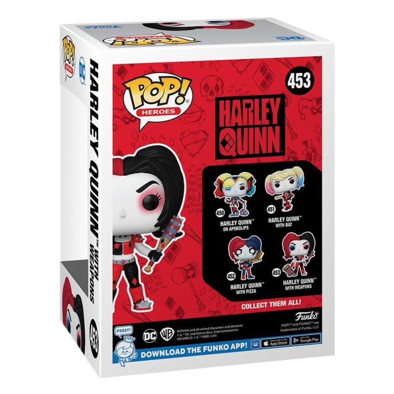 Funko POP! 453 Harley Quinn with weapons