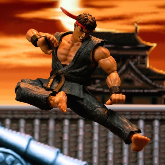 Evil Ryu Ultra Street Fighter II: The Final Challengers SDCC exclusive figura escala 1/12 15 cm