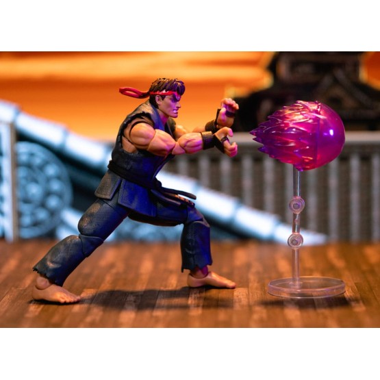 Evil Ryu Ultra Street Fighter II: The Final Challengers SDCC exclusive figura escala 1/12 15 cm