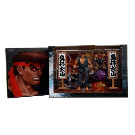 Evil Ryu Ultra Street Fighter II: The Final Challengers SDCC exclusive figura escala 1/12 15 cm