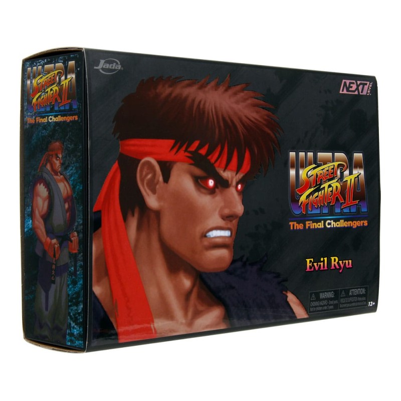 Evil Ryu Ultra Street Fighter II: The Final Challengers SDCC exclusive figura escala 1/12 15 cm