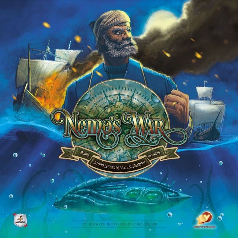 Nemo's War 20000 leguas de viaje submarino (Juego de mesa)
