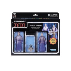 Force Spirits Anakin, Yoda & Kenobi The Black Series SW: Return of the Jedi pack de 3 figuras 15 cm