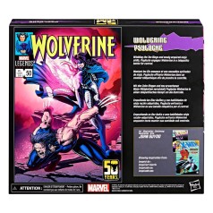 Wolverine & Psylocke Marvel Legends pack 2 figuras 15 cm
