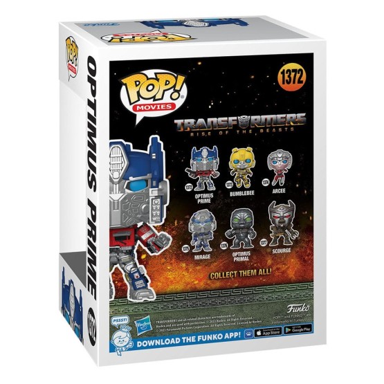 Funko POP! 1372 Optimus Prime (Transformers: Despertar de las bestias)