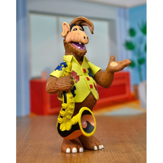 Alf Gordon with saxophone Neca figura 15 cm