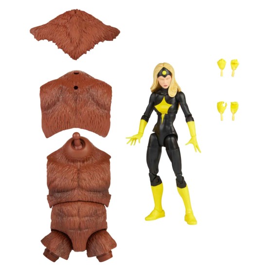 Darkstar Marvel Legends BAF Ursus figura 15 cm