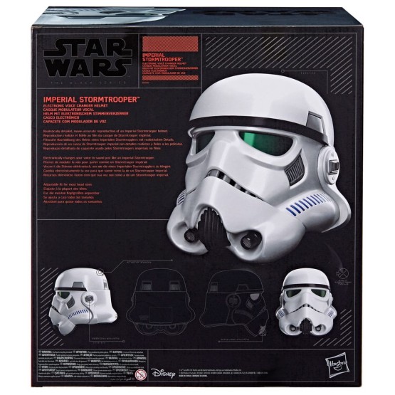 Casco Imperial Stormtrooper Star Wars The Black Series réplica 1/1