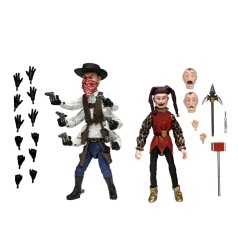 Six-Shooter & jester Ultimate Neca Puppet Master pack 2 figuras 18 cm