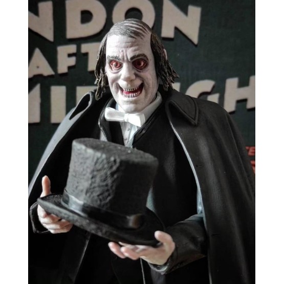 Professor Edward C. Burke Ultimate Neca London after Midnight figura 18 cm