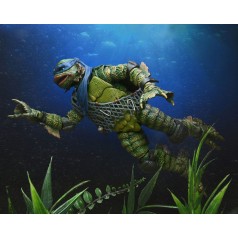 Leonardo as Creature from the Black Laggon Neca Ultimate Universal Monters & TMNT figura 20 cm