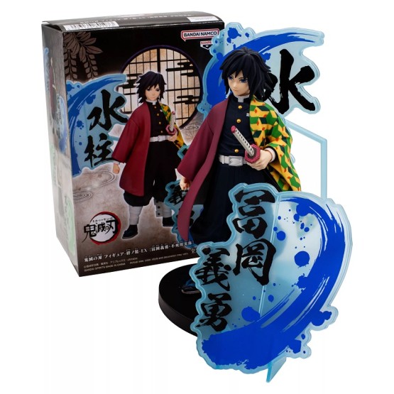 Giyu Tomioka Kimetsu No Yaiba Ex Demon figura 16 cm