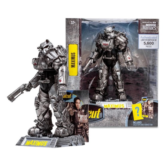 Maximus Fallout McFarlane Movie Manias figura 15 cm