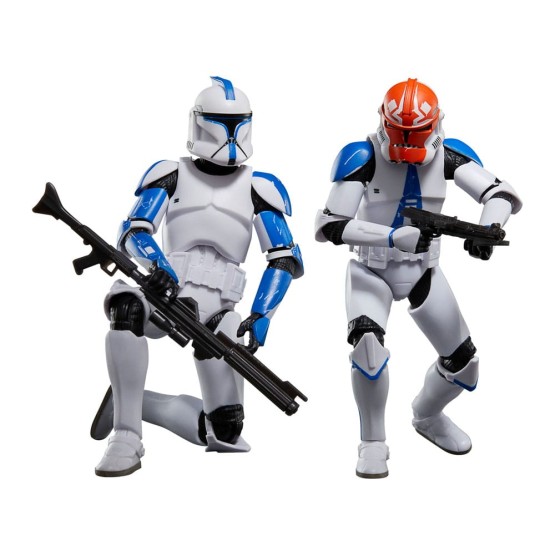 Phase I Clone Trooper Lieutenant & 332 Ahsoka Clone Trooper The Black Series SW: Ahsoka figura 15 cm