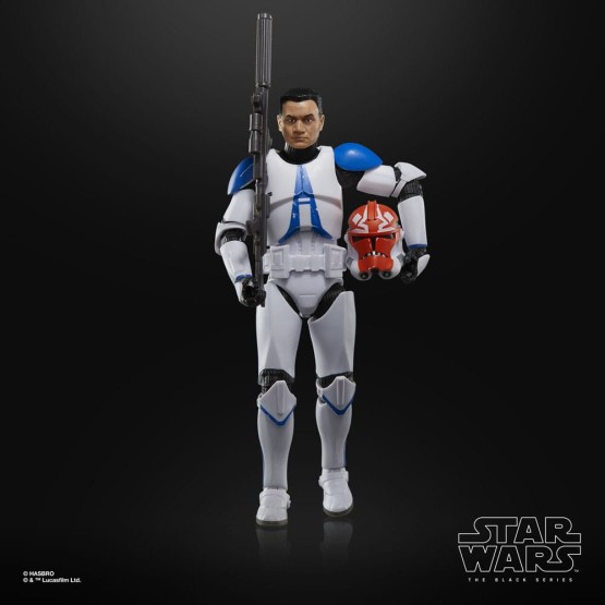 Phase I Clone Trooper Lieutenant & 332 Ahsoka Clone Trooper The Black Series SW: Ahsoka figura 15 cm