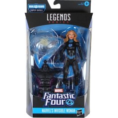 Invisible Woman Marvel Legends Fantastic Four BAF Super Skrull figura 15 cm