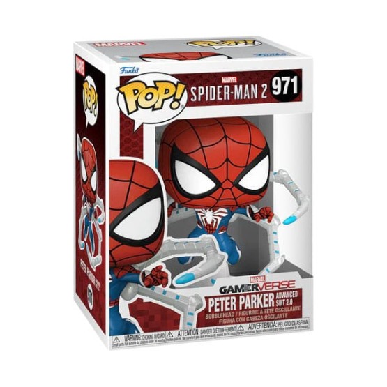 Funko POP! 971 Peter Parker Advanced suit 2.0 (Spider-Man 2 Gamerverse)