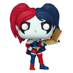 Funko POP! 452 Harley Quinn with pizza (DC Comic)