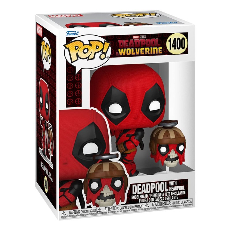 Funko POP! 1400 Deadpool with Headpool (Deadpool & Wolverine)