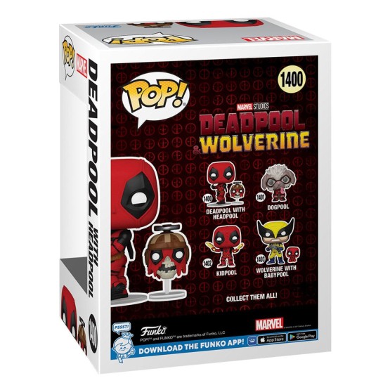 Funko POP! 1400 Deadpool with Headpool (Deadpool & Wolverine)