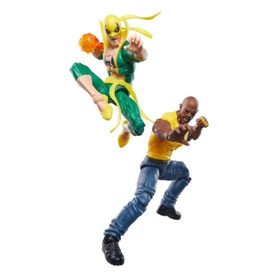 Iron Fist & Luke Cage Marvel Legends Celebrating 85 years pack 2 figuras 15 cm