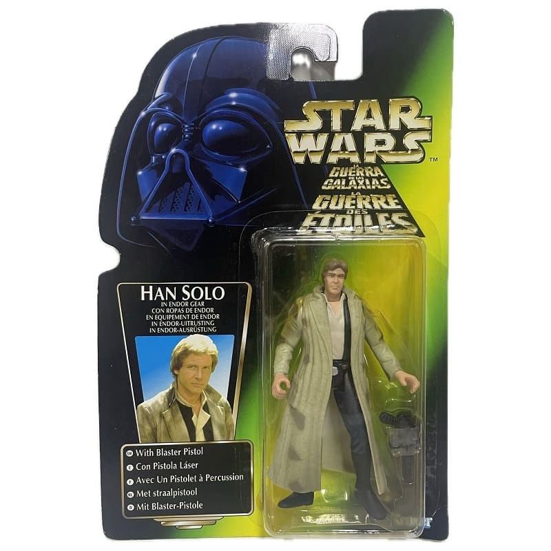 Han Solo The Power of The Force SW: El retorno del Jedi figura 9,5 cm