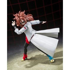 Android 21 ( Lab Coat) Dragon Ball Fighter Z S.H. Figuarts figura 11 cm