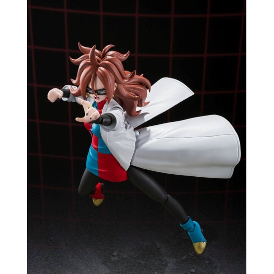 Android 21 ( Lab Coat) Dragon Ball Fighter Z S.H. Figuarts figura 11 cm