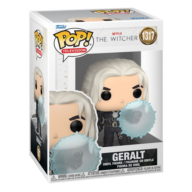 Funko POP! 1317 Geralt con escudo (The Witcher)