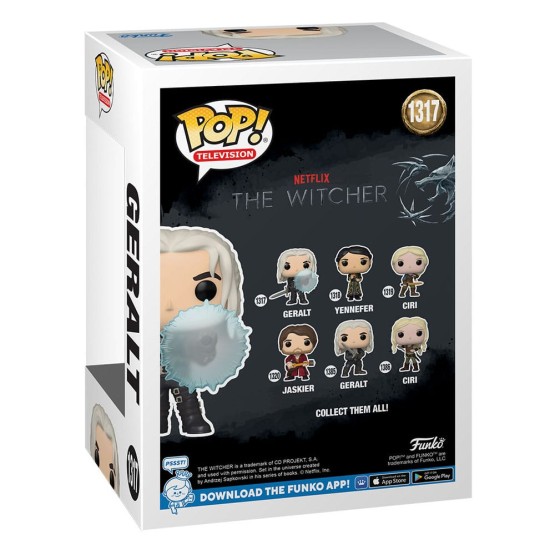 Funko POP! 1317 Geralt con escudo (The Witcher)