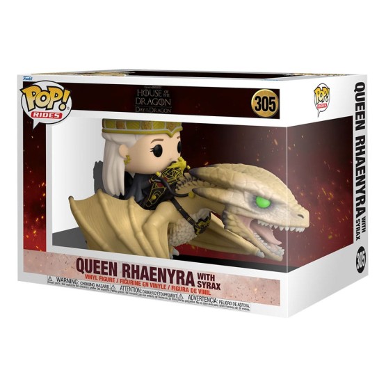 Funko POP! 305 Queen Rhaenyra with Syrax (La casa del Dragon)