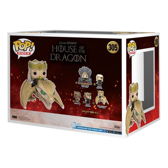 Funko POP! 305 Queen Rhaenyra with Syrax (La casa del Dragon)