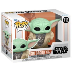 Funko POP! 712 Din Grogu with armor (The Manadalorian)