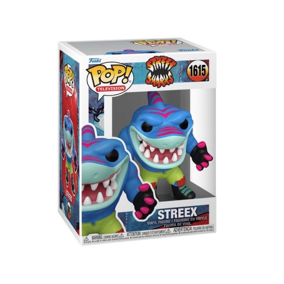 Funko POP! 1615 Streex (Street Sharks)