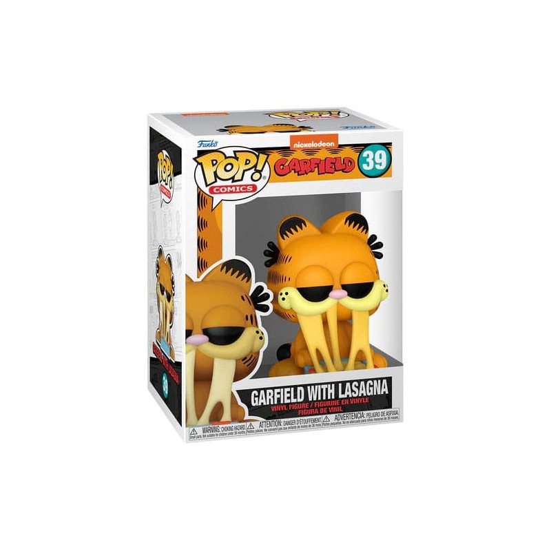 Funko POP! 39 Garfield with lasagna (Garfield  cómic)