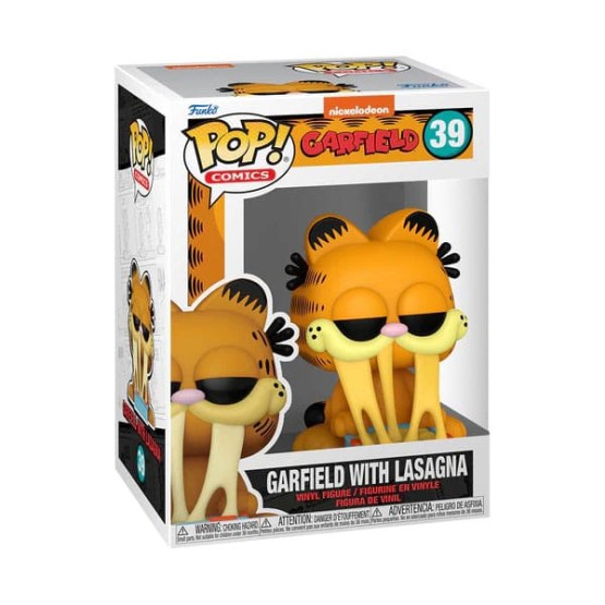 Funko POP! 39 Garfield with lasagna (Garfield  cómic)