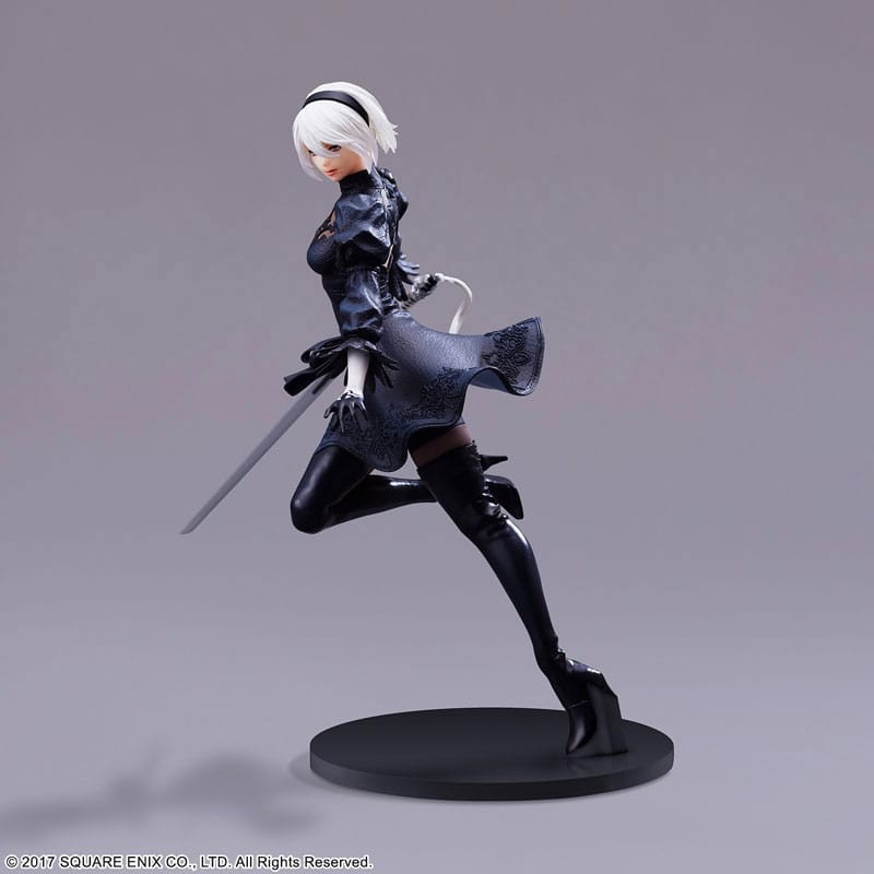 YoRHa Android 2B No Goggles Ver. figura 18 cm