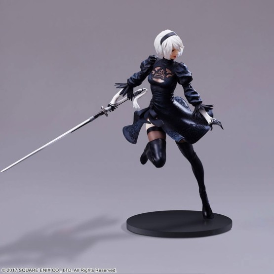 YoRHa Android 2B No Goggles Ver. figura 18 cm