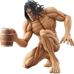 Eren Yeager Attack on Titan Worldwide After Party Ver. Pop Up Parade figura 15 cm