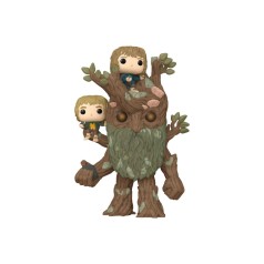 Funko POP! 1579 Treebeard with Merry & Pippin 15 cm (El Señor de los Anilos)